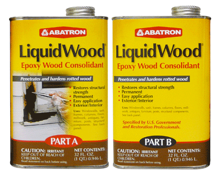 Abatron LiquidWood - Wood Restoration Epoxy
